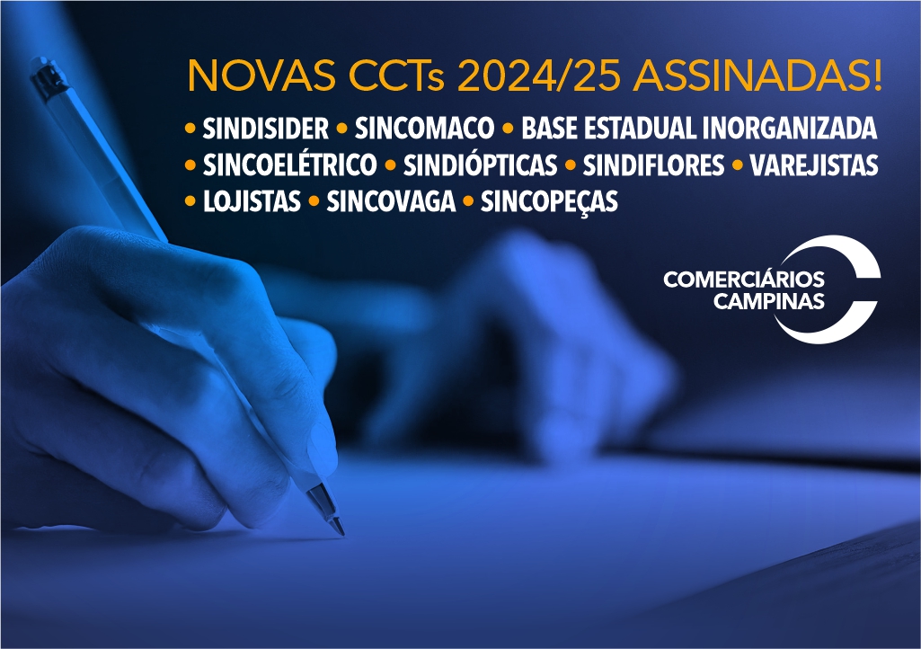 Reajuste Salarial 2024/2025 | Sindicato conquista 5%. Confira as Convenções Coletivas