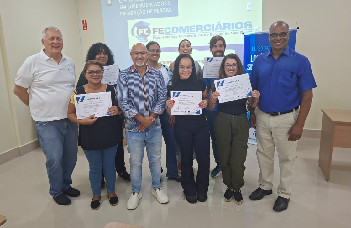 SUCESSO TOTAL | Sindicato dos Comerciários de Campinas encerram Curso de Logística em Supermercado